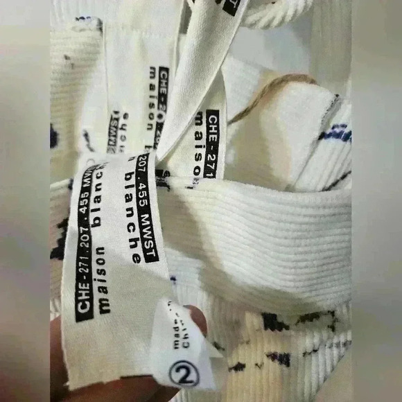 NWT MAISON BLANCHE PANT DRESS - Picture 6 of 10